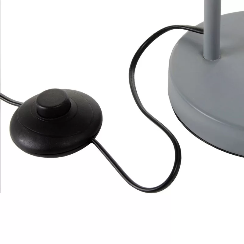 Floor Lamp 15,5 x 15,5 x 143 cm Grey Metal