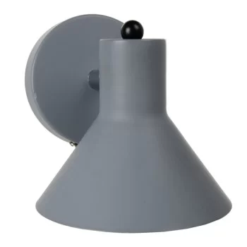 Wall Lamp 13 x 15,5 x 14 cm Grey Metal 2
