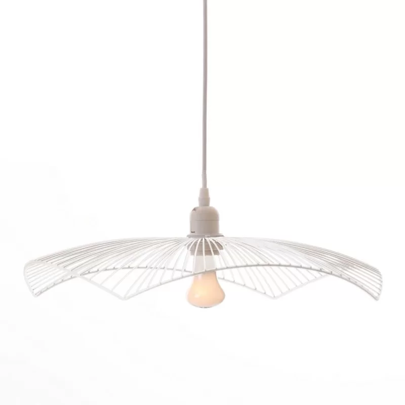 Ceiling Light Metal White 46 x 46 cm