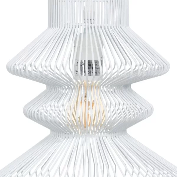Ceiling Light Metal White 28 x 28 cm