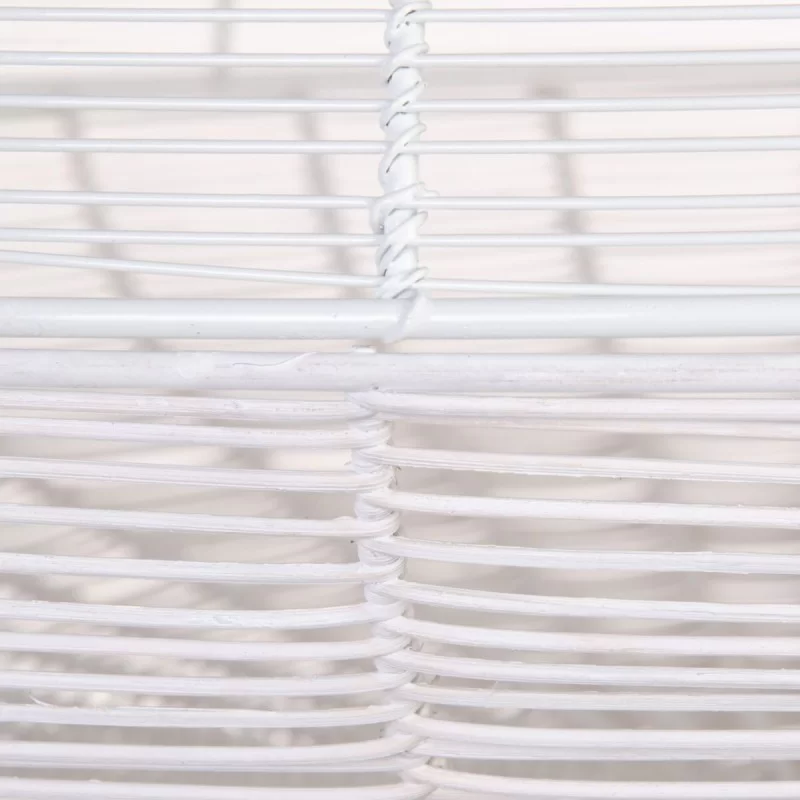 Ceiling Light Metal White 80 x 80 cm