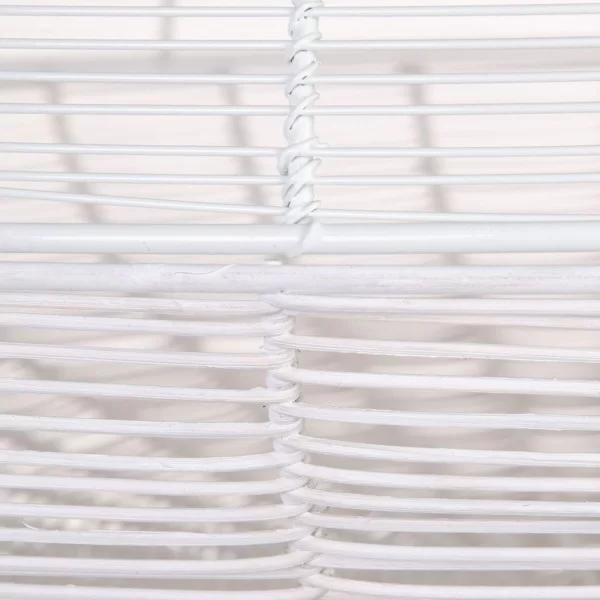 Ceiling Light Metal White 80 x 80 cm