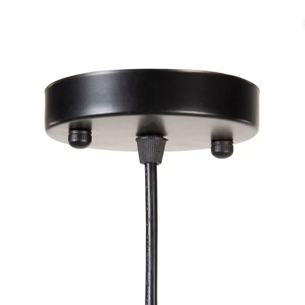 Ceiling Light 55 x 55 x 20 cm Natural Bamboo