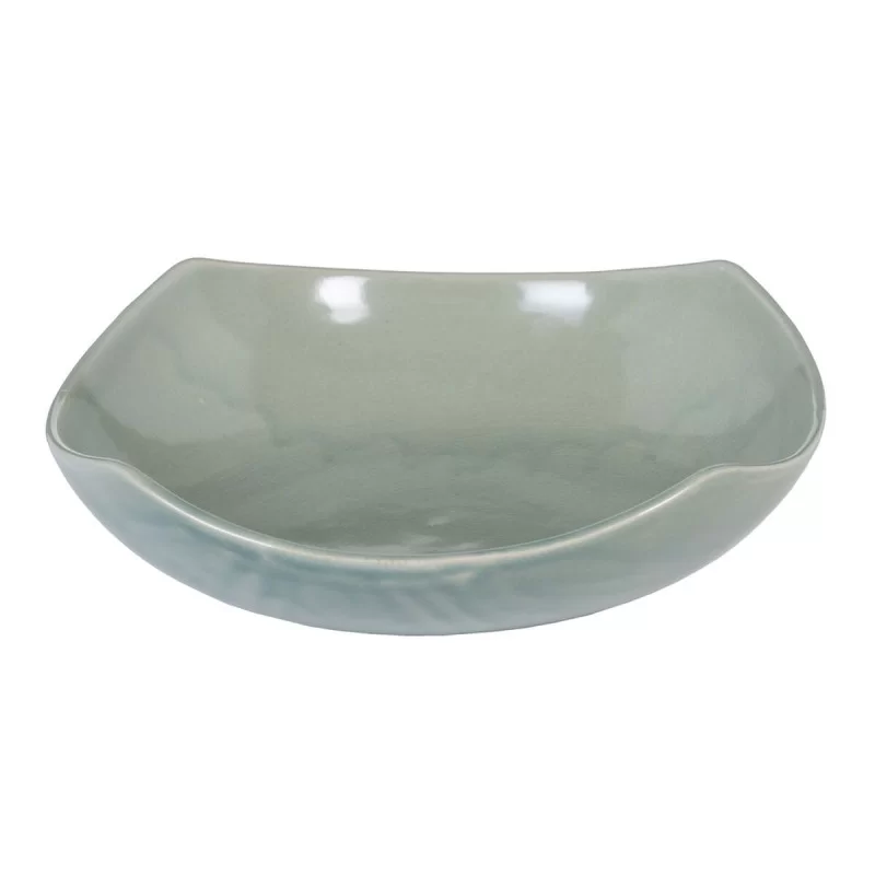 Centerpiece 29,5 x 29,5 x 8 cm Ceramic Light Blue