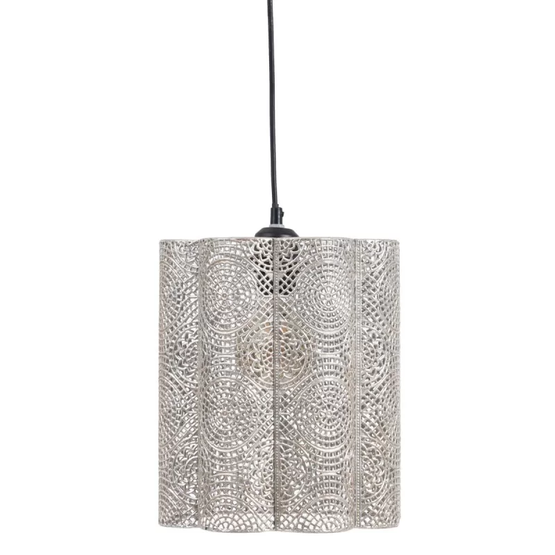 Ceiling Light 24 x 24 x 30,5 cm Metal Silver