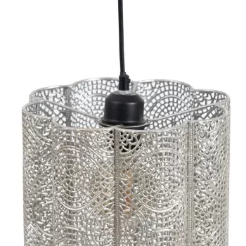 Ceiling Light 24 x 24 x 30,5 cm Metal Silver 2
