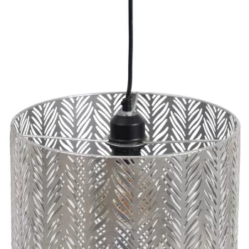 Ceiling Light 29,5 x 29,5 x 30 cm Metal Silver 2