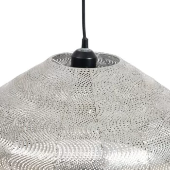 Ceiling Light 42 x 42 x 27,5 cm Metal Silver 2