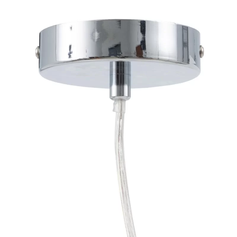 Ceiling Light 18 x 18 x 17,5 cm Crystal Silver...