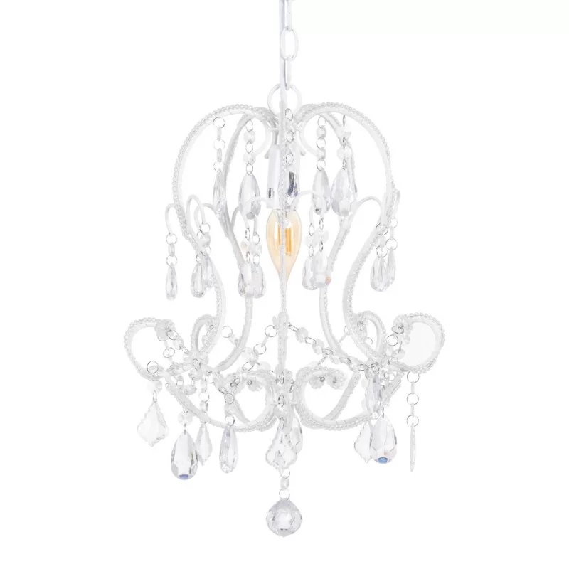 Ceiling Light 29,5 x 28 x 85 cm Metal White Classic