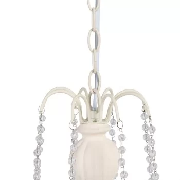 Ceiling Light 65 x 65 x 107 cm Beige Metal Ø 15 cm Classic 2