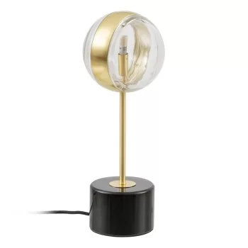 Desk lamp Golden Crystal Marble Iron Hierro/Cristal 28 W...