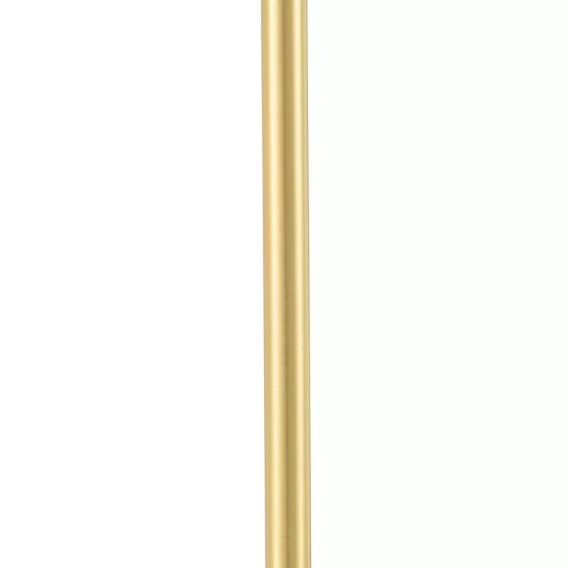 Floor Lamp 15 x 15 x 130 cm Crystal Golden Iron