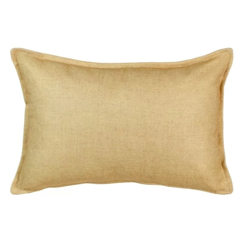 Cushion Polyester 45 x 30 cm Mustard