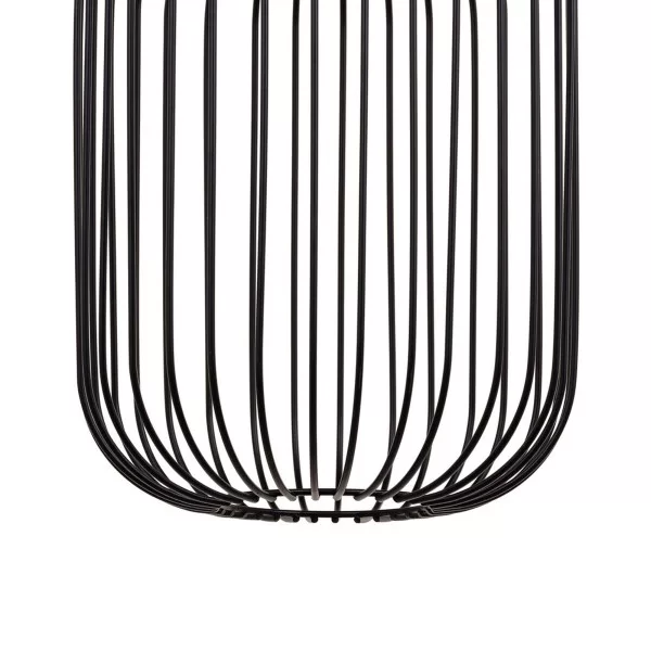 Ceiling Light 34 x 34 x 70 cm Black Iron Ø 34 cm