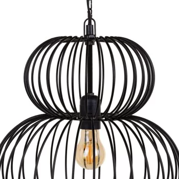 Ceiling Light 34 x 34 x 51 cm Black Iron Ø 34 cm 2