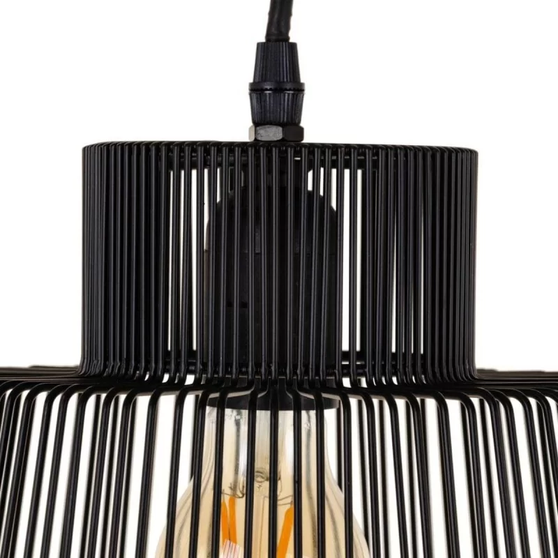 Ceiling Light 29 x 29 x 39,5 cm Black Iron Ø 29 cm