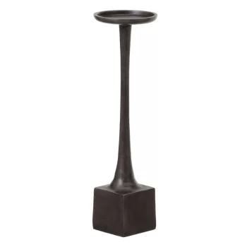Candleholder 12 x 12 x 41,5 cm Grey Aluminium 2