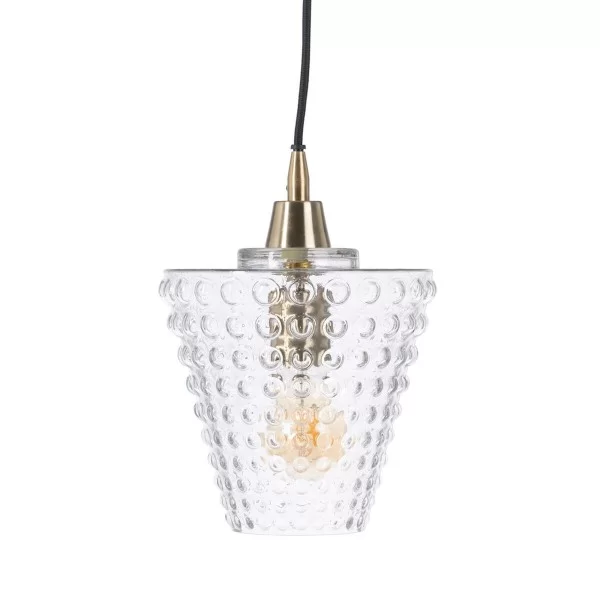 Ceiling Light Crystal Metal 20 x 20 x 27 cm
