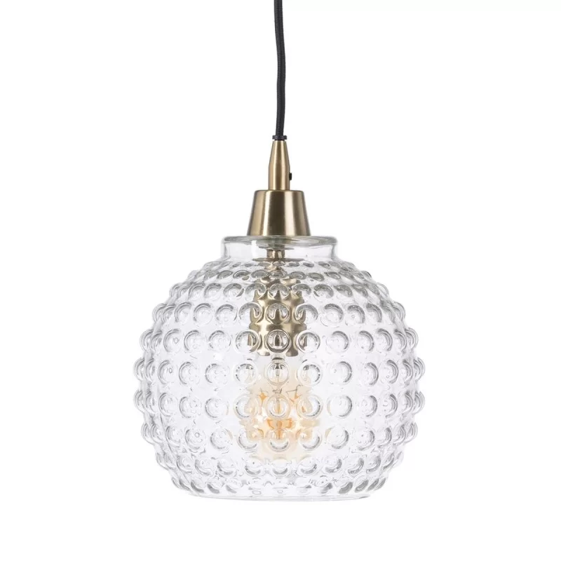 Ceiling Light Crystal Metal 20 x 20 x 25 cm