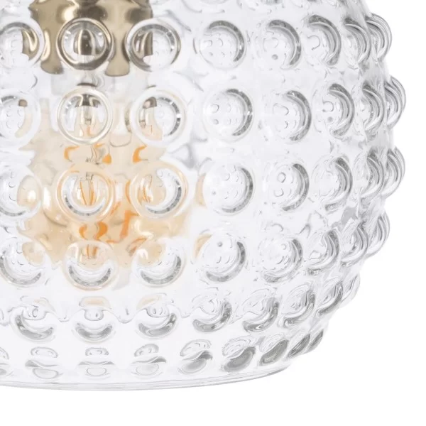 Ceiling Light Crystal Metal 20 x 20 x 25 cm