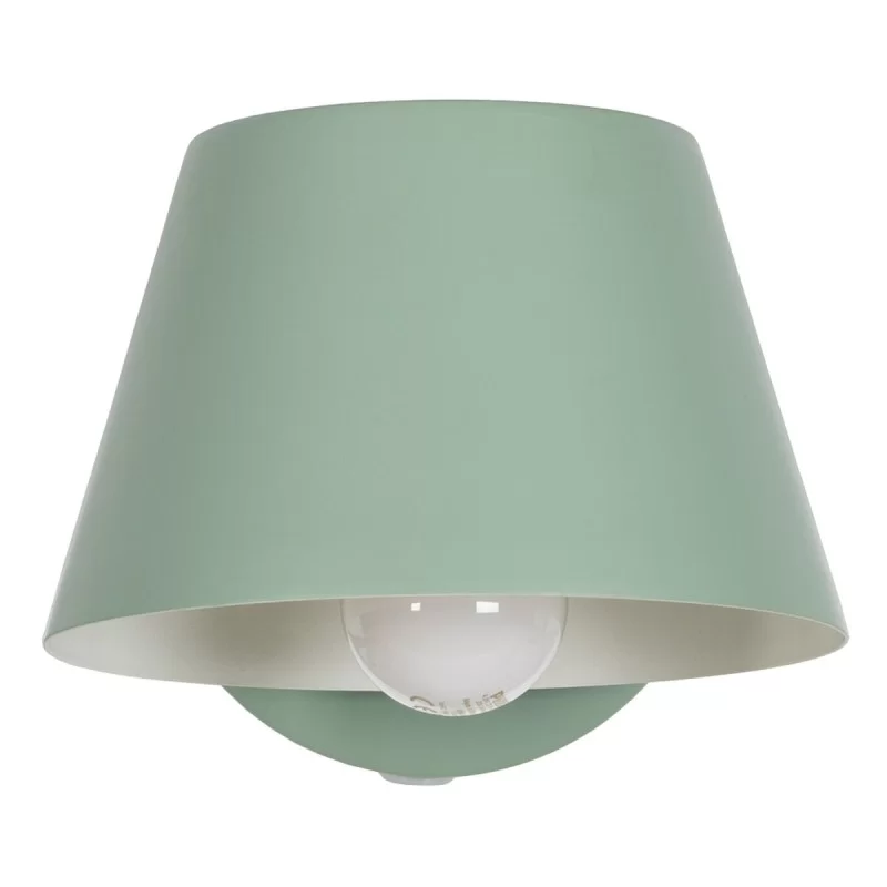 Wall Lamp Metal 16 x 16 x 12 cm Light Green