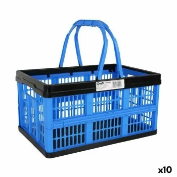 Folding Box with Handles Tontarelli Voilà 16 L Blue 39 x...