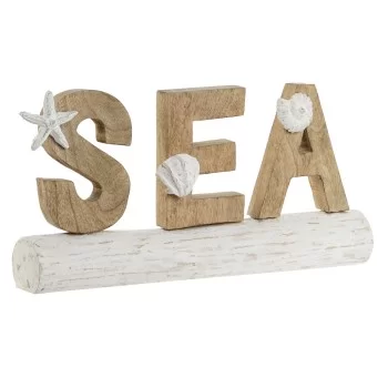 Decorative Figure Home ESPRIT Sea White Natural...