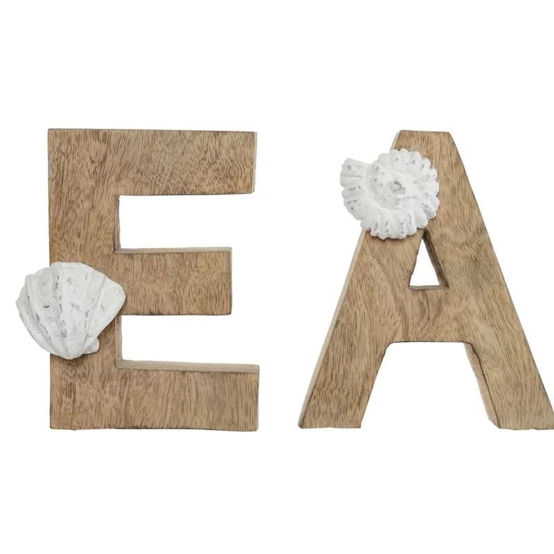 Decorative Figure Home ESPRIT Sea White Natural...