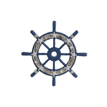 Wall Decoration Home ESPRIT Navy Blue Rudder...
