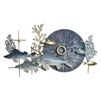 Wall Decoration Home ESPRIT Blue Golden Mediterranean...