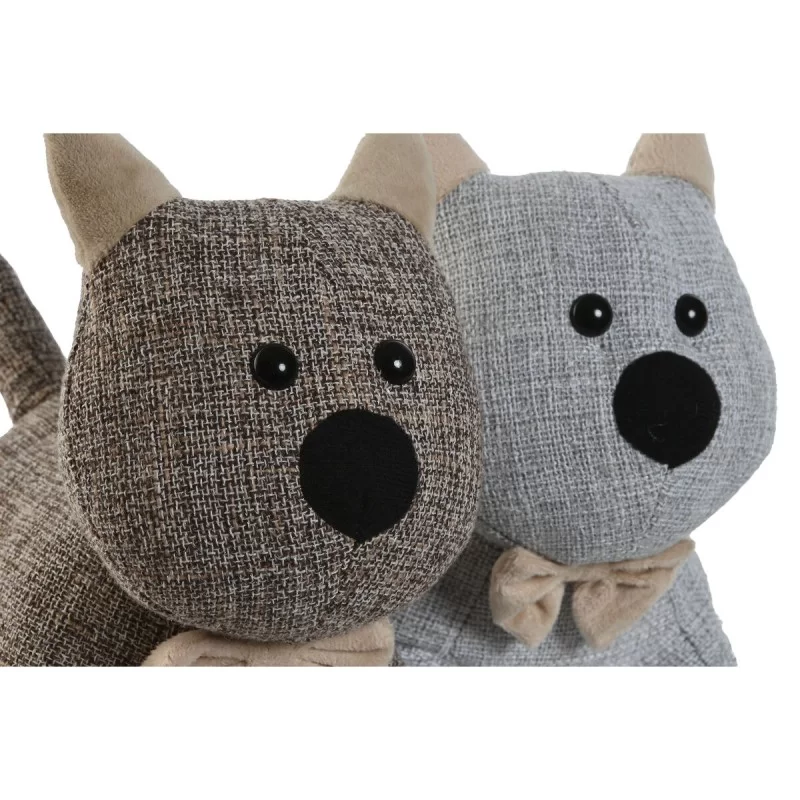 Door stop Home ESPRIT Sand 33 x 15 x 22 cm Cat...