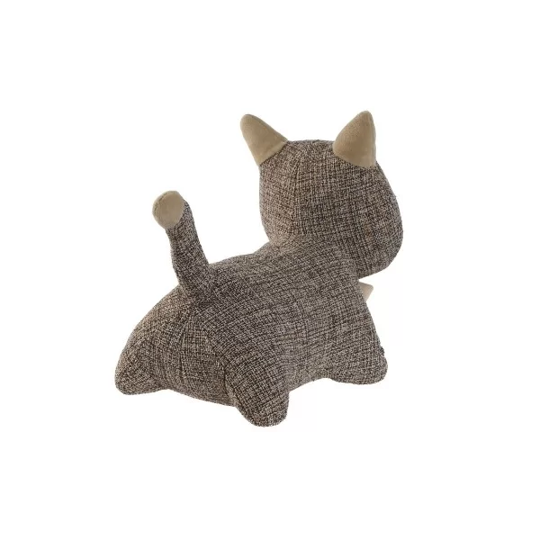 Door stop Home ESPRIT Sand 33 x 15 x 22 cm Cat (2 Units)