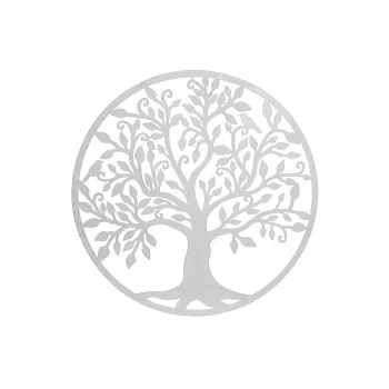 Wall Decoration Home ESPRIT White Tree Cottage 99 x 2 x...