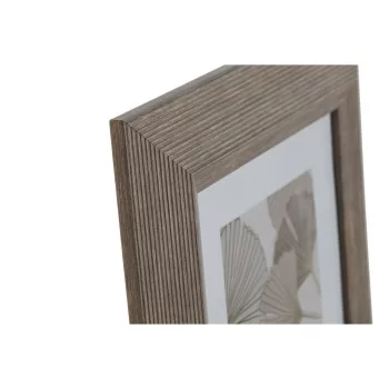 Photo frame Home ESPRIT Natural Crystal polystyrene 21,4... 2