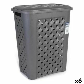 Laundry basket Tontarelli Arianna 30 L Graphite 37,5 x...