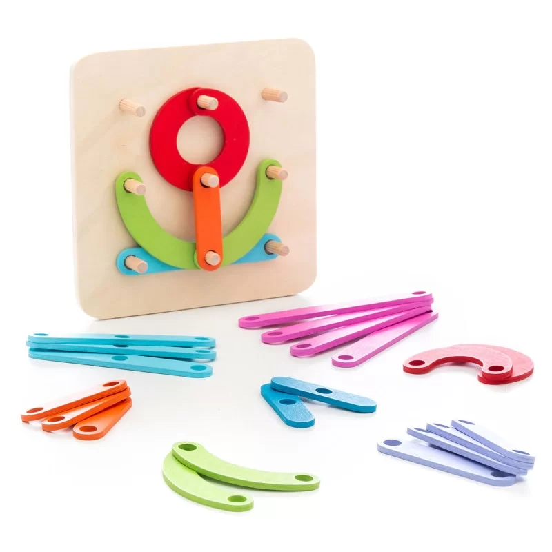 Wooden Set for Making Letters and Numbers...
