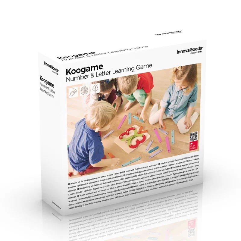 Wooden Set for Making Letters and Numbers...