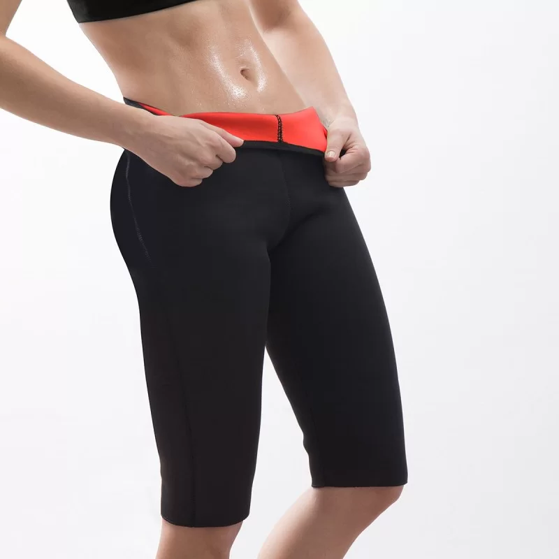 Slimming Knee Length Sports Leggings with...