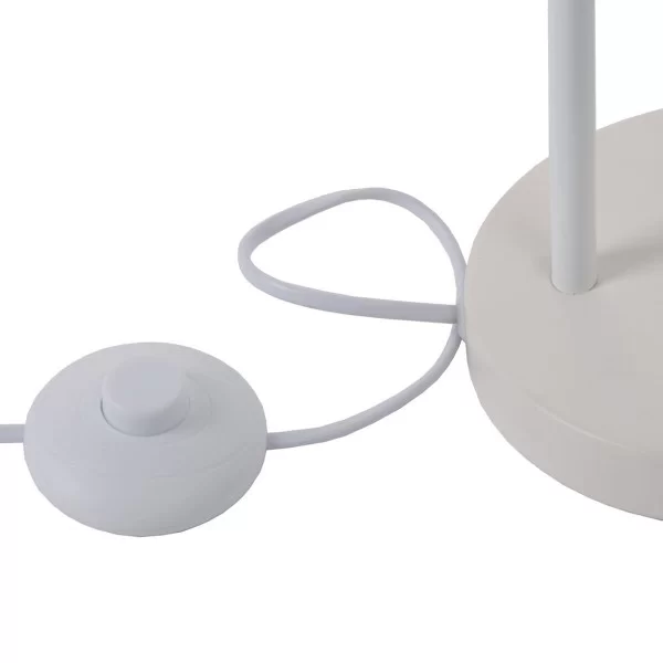 Floor Lamp 15,5 x 15,5 x 143 cm Metal White