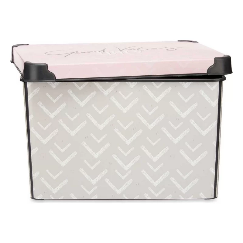 Storage Box Vibes 22 L With handles Plastic (30...