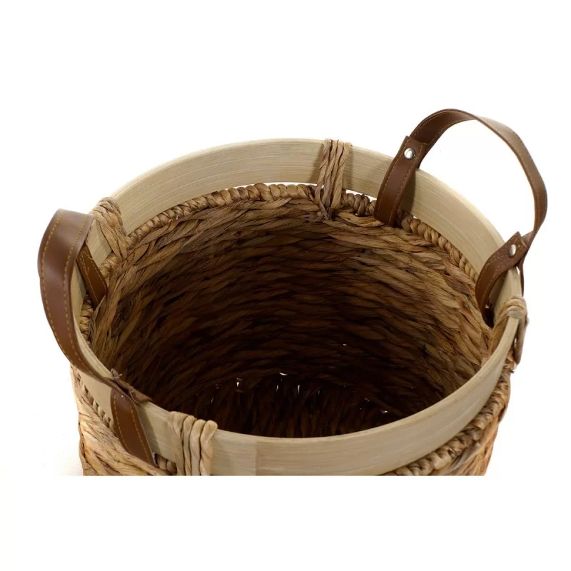 Basket set DKD Home Decor Bamboo Tropical 40 x...