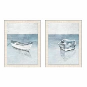 Painting DKD Home Decor 55 x 2,5 x 70 cm Barco...