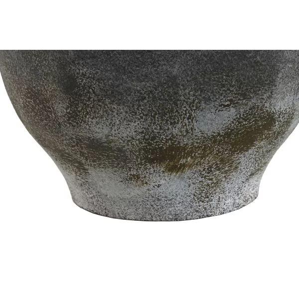 Vase Home ESPRIT Grey Terracotta Oriental 27 x 26 x 26,5 cm