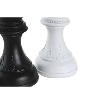 Decorative Figure DKD Home Decor White Black Chess Pieces... 2