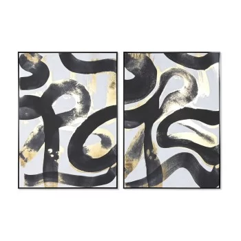 Painting Home ESPRIT Abstract Modern 103 x 4,5 x 143 cm...