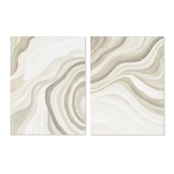 Painting Home ESPRIT Abstract Modern 90 x 3,7 x 120 cm (2...
