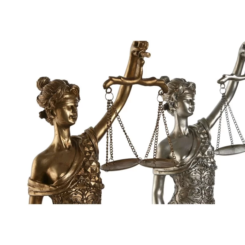 Decorative Figure Home ESPRIT Golden Silver...