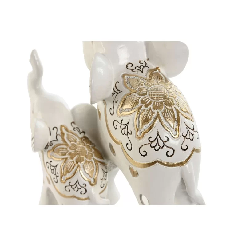 Decorative Figure Home ESPRIT White Golden...