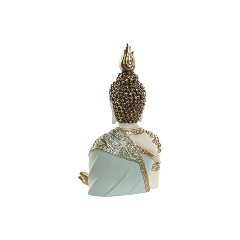 Decorative Figure Home ESPRIT Turquoise Golden...